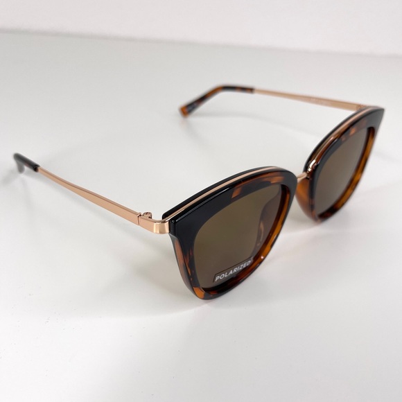 LE SPECS ​​Caliente NEW Tortoise Rose Gold Polarized Sunglasses NEW main image 7